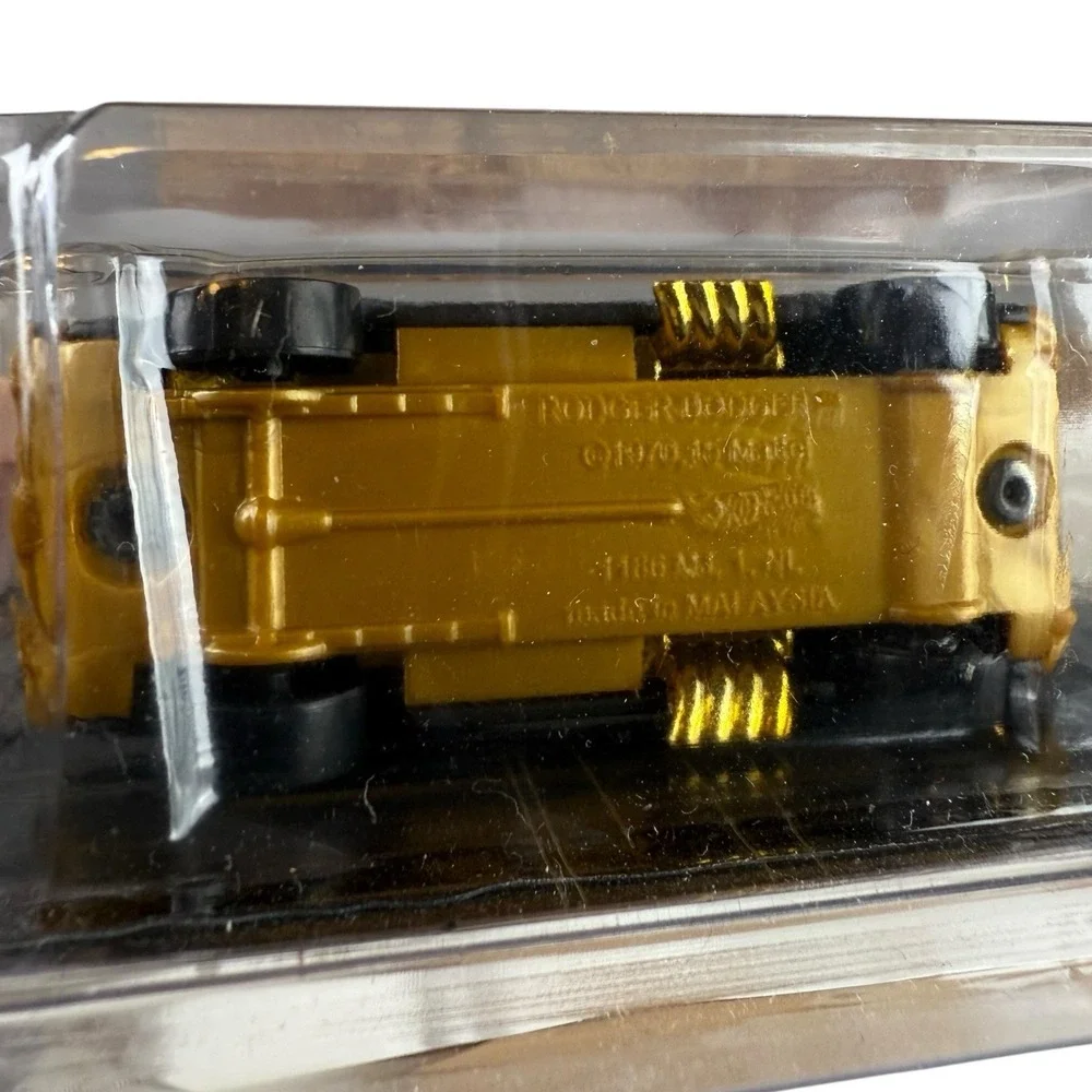 Hot Wheels 50th Anniversary Rodger Dodger 3/6 Black & Gold Die Cast Car New 2017